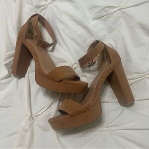 Torrid strappy heels. EUC.